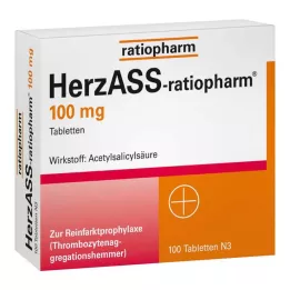 HERZASS-ratiopharm 100 mg tablete, 100 kosov