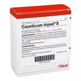 CAUSTICUM INJEEL S Ampule, 10 kosov