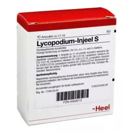 LYCOPODIUM INJEEL S Ampule, 10 kosov