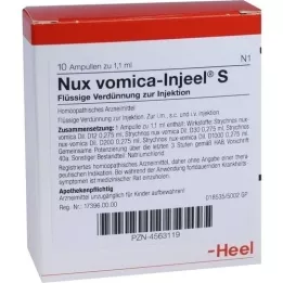 NUX VOMICA INJEEL S Ampule, 10 kosov