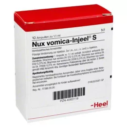 NUX VOMICA INJEEL S Ampule, 10 kosov