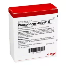 PHOSPHORUS INJEEL S Ampule, 10 kosov