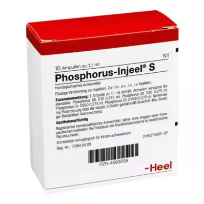 PHOSPHORUS INJEEL S Ampule, 10 kosov PHOSPHORUS INJEEL S Ampule, 10 kosov