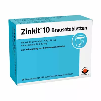 Zinkit 10 šumečih tablet, 20 kom Zinkit 10 šumečih tablet, 20 kom