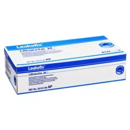 LEUKOFIX Povojni omet 1,25 cmx5 m, 24 kosov