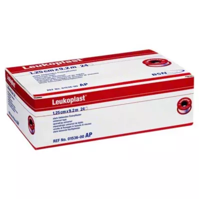 LEUKOPLAST 1,25 cmx9,2 m, 24 kosov