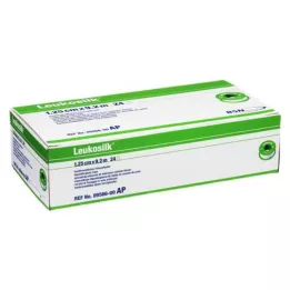 LEUKOSILK 1,25 cmx9,2 m, 24 kosov