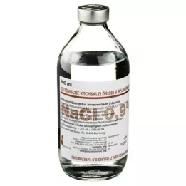 ISOTONISCHE Natrijev klorid 0,9 % Bernburg Inf.-L.Glas, 500 ml