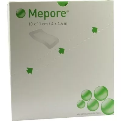 MEPORE Sterilna obloga za rane 10x11 cm, 40 kosov