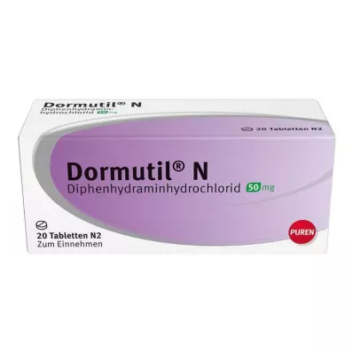 DORMUTIL Tablete N, 20 kosov DORMUTIL Tablete N, 20 kosov
