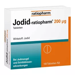 JODID-ratiopharm 200 μg tablete, 100 kosov