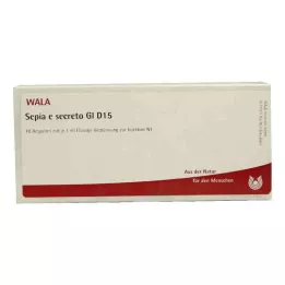 SEPIA E secreto GL D 15 ampul, 10X1 ml