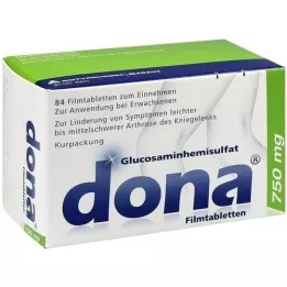 DONA 750 mg filmsko obložene tablete, 84 kosov