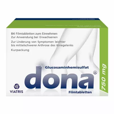 DONA 750 mg filmsko obložene tablete, 84 kosov DONA 750 mg filmsko obložene tablete, 84 kosov