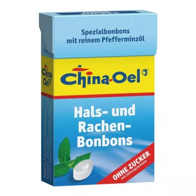 CHINA ÖL Pastilke za grlo in kašelj brez sladkorja, 40 g CHINA ÖL Pastilke za grlo in kašelj brez sladkorja, 40 g