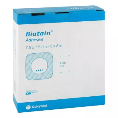 BIATAIN Obloga iz pene 7,5x7,5 cm, samolepilna, 10 kosov