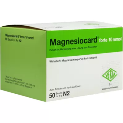 MAGNESIOCARD forte 10 mmol Plv.z.Her.e.Lsg.z.Einn., 50 kosov