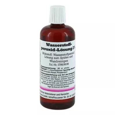 WASSERSTOFFPEROXID 3-odstotna raztopina, 100 ml