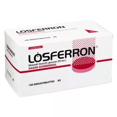 LÖSFERRON Šumeče tablete, 100 kosov LÖSFERRON Šumeče tablete, 100 kosov