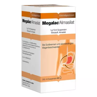 MEGALAC Suspenzija almasilata, 250 ml