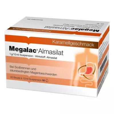 Megalac Almasilate Suspenzija, 20X10 ml Megalac Almasilate Suspenzija, 20X10 ml