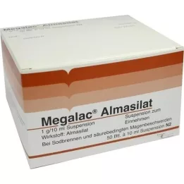 MEGALAC Suspenzija almasilata, 50X10 ml