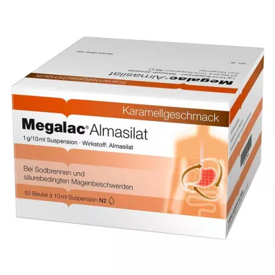Megalac Almasilate Suspenzija, 50X10 ml