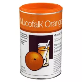MUCOFALK Oranžna zrnca za pripravo enkratnega odmerka, 150 g
