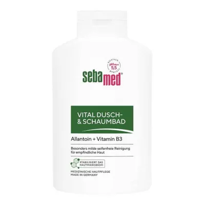 SEBAMED Vital tuš + pena za kopel, 400 ml