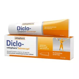 DICLO-RATIOPHARM Gel proti bolečinam, 50 g