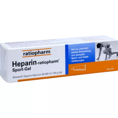 HEPARIN-RATIOPHARM Športni gel, 50 g