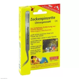 ZECKENPINZETTE Kirurško jeklo, 1 kos