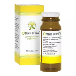 OMNIFLORA N Trde kapsule, 50 kosov