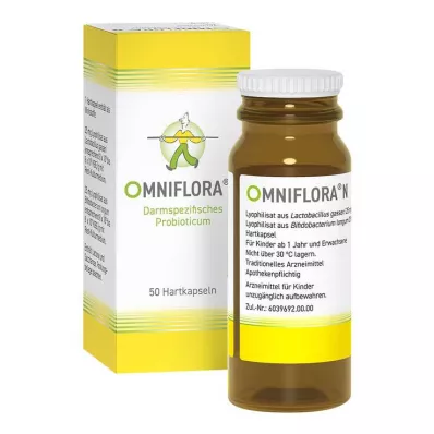OMNIFLORA N Trde kapsule, 50 kosov OMNIFLORA N Trde kapsule, 50 kosov