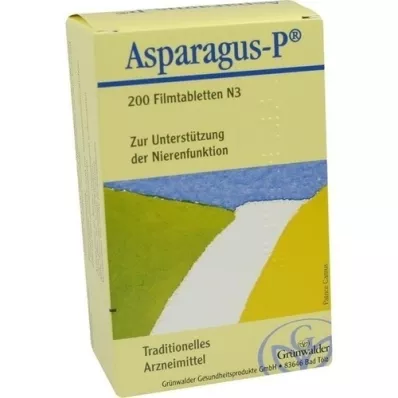 ASPARAGUS P Filmsko obložene tablete, 200 kosov
