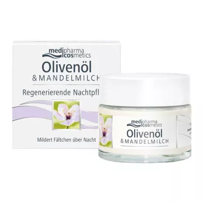 OLIVEN-MANDELMILCH Regenerativna nočna nega, 50 ml OLIVEN-MANDELMILCH Regenerativna nočna nega, 50 ml