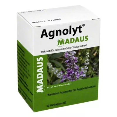 Agnolyt Madaus trde kapsule, 60 kos Agnolyt Madaus trde kapsule, 60 kos