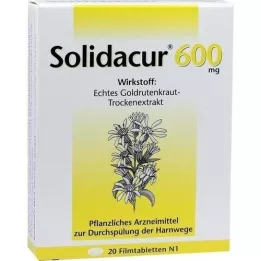 SOLIDACUR 600 mg filmsko obložene tablete, 20 kosov