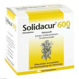 SOLIDACUR 600 mg filmsko obložene tablete, 100 kosov