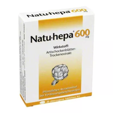 Natu Hepa 600 mg obložene tablete, 20 kos