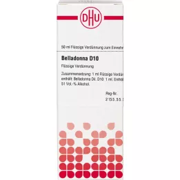 BELLADONNA Raztopina D 10, 50 ml