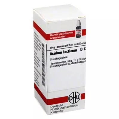 ACIDUM LACTICUM D 12 kroglic, 10 g