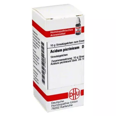 DHU Acidum picrinicum D 6 kroglic, 10 g