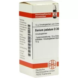 BARIUM JODATUM D 30 kroglic, 10 g