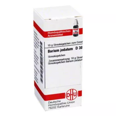 BARIUM JODATUM D 30 kroglic, 10 g