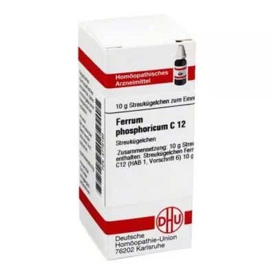 DHU Ferrum phosphoricum C 12 kroglice, 10 g