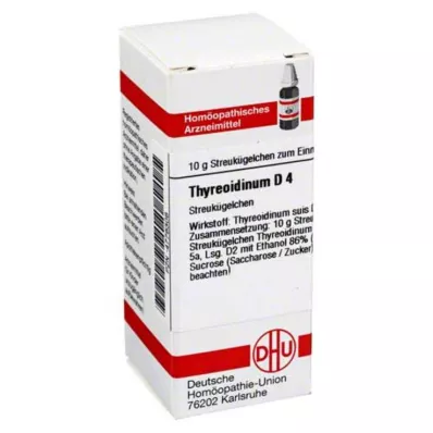 THYREOIDINUM D 4 globule, 10 g THYREOIDINUM D 4 globule, 10 g