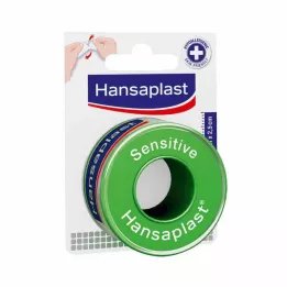 HANSAPLAST Fiksacijski omet Sensitive 2,5 cmx5 m, 1 kos
