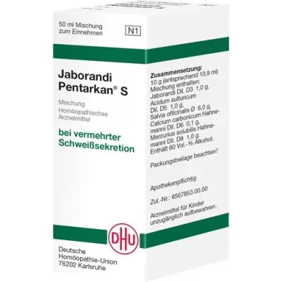 JABORANDI PENTARKAN S Mešanica, 50 ml