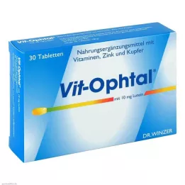 VIT OPHTAL z 10 mg tabletami luteina, 30 kosov